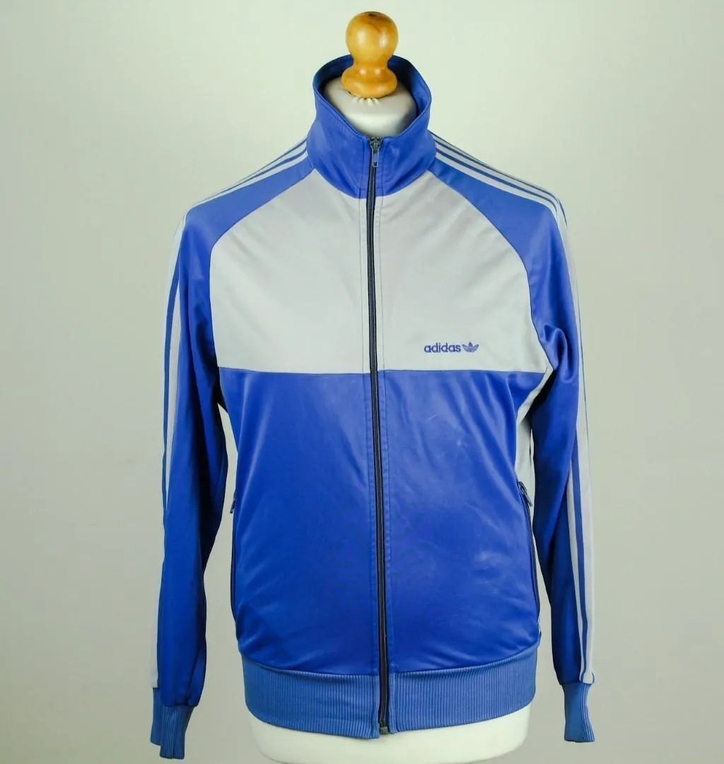  Adidas Jacket Blue & Grey Medium