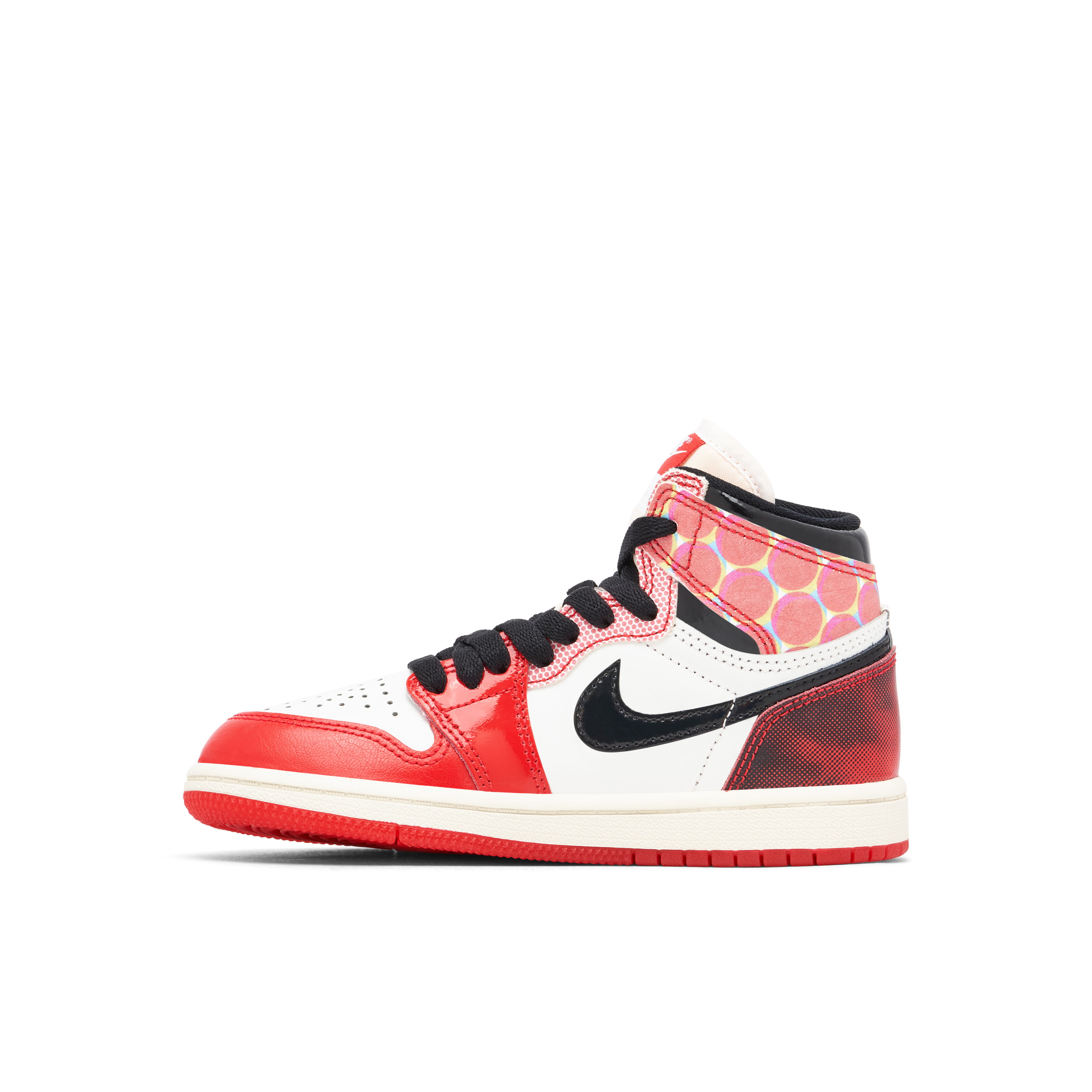 Air Jordan 1 High x Spider-Man Across the Spider-verse Red Black PS | DV1749-601 | Laced