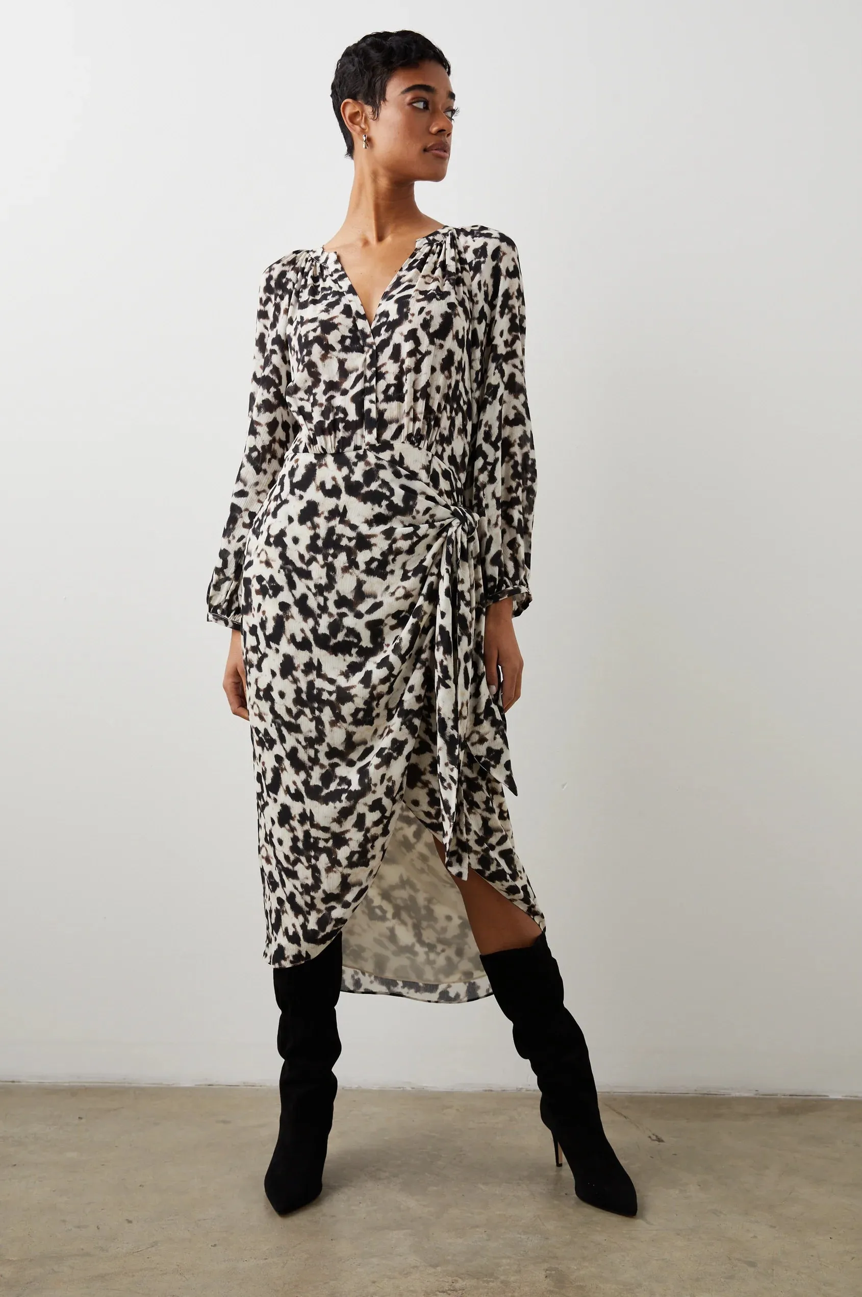 Animal Printed Dress