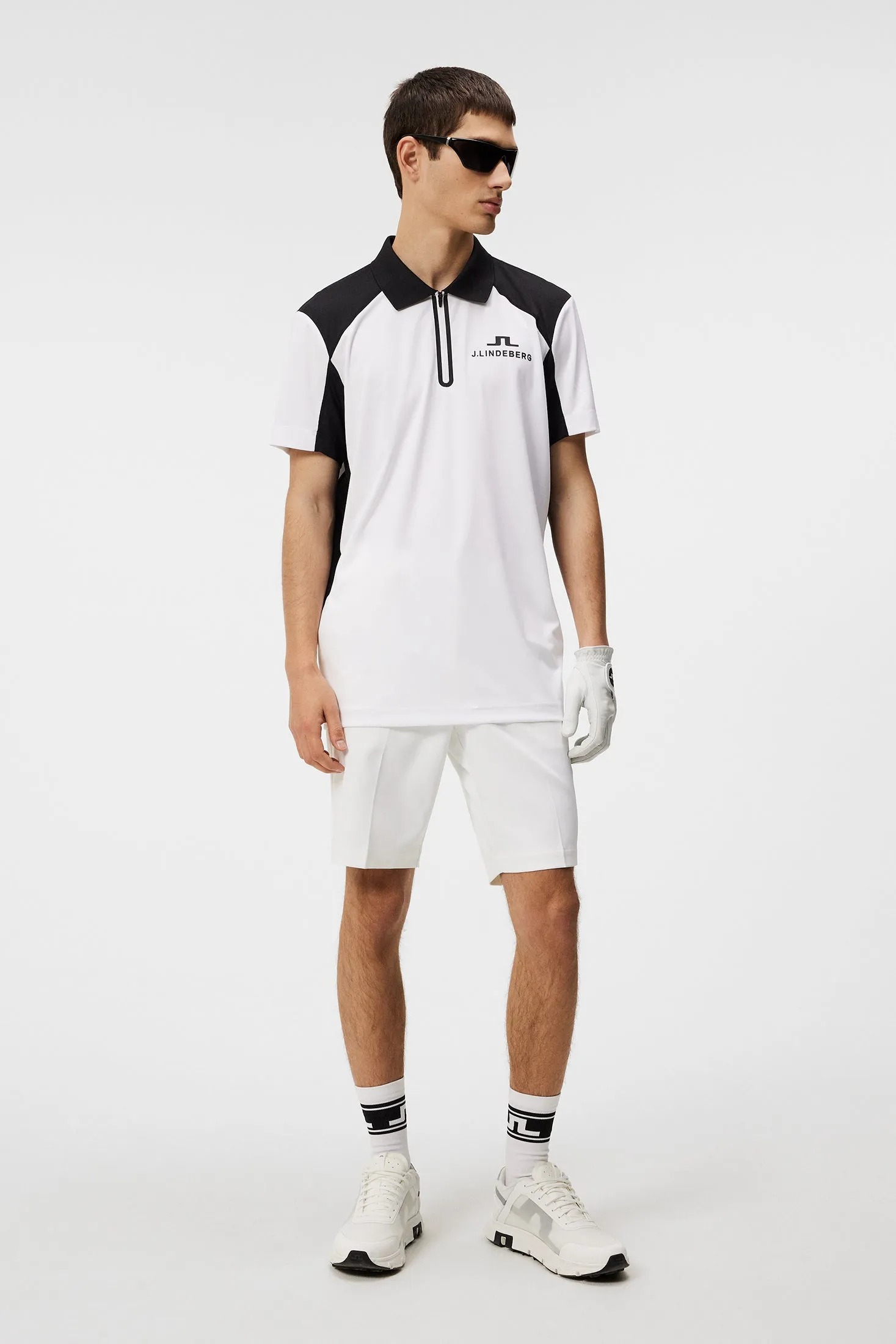 Arch Tour Golf Polo / White