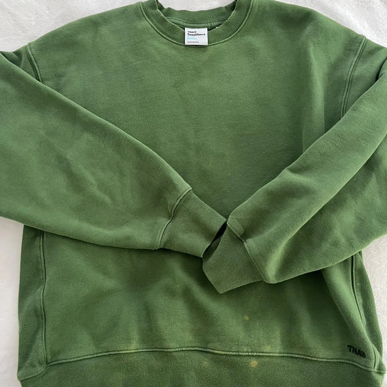 Aritzia Women's Green Sweatshirt