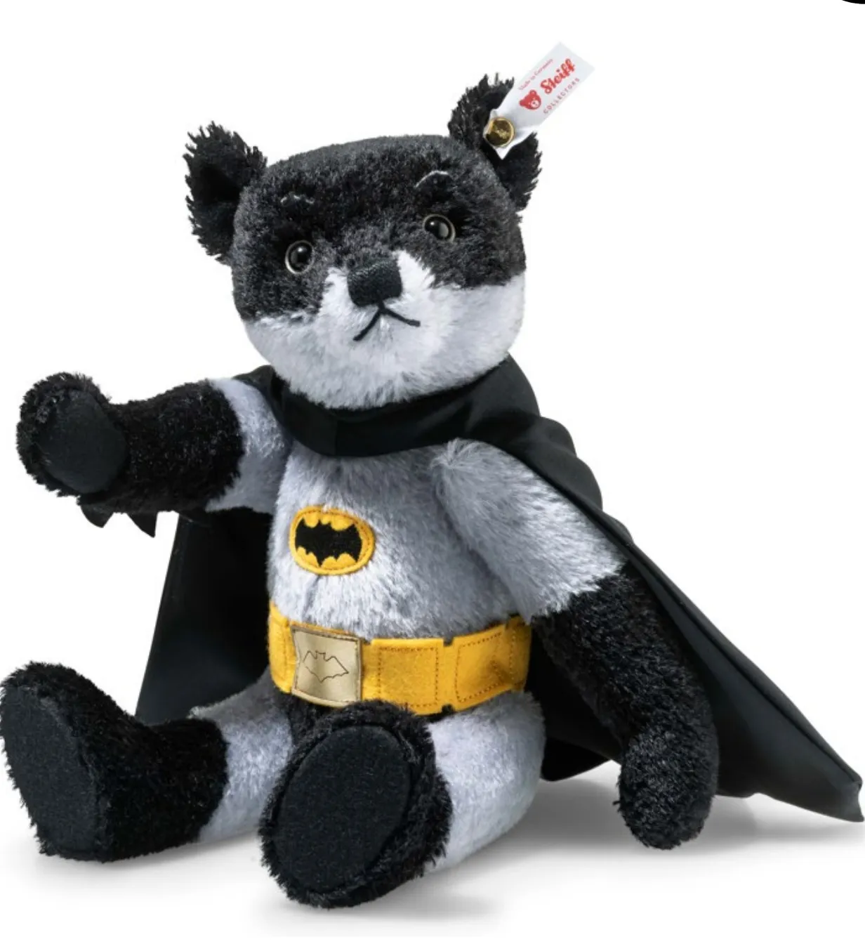 Batman Teddy Bear 85th Anniversary Steiff Collectable Pre-Order