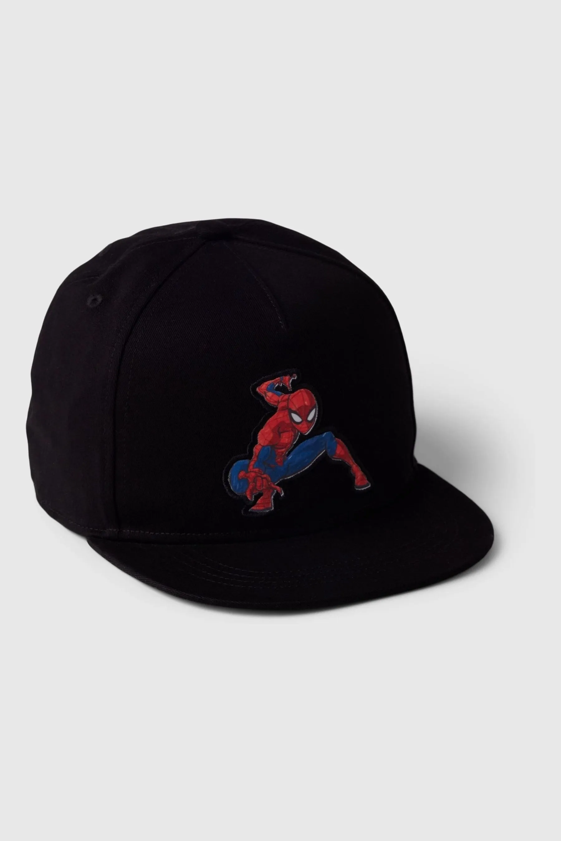 Black Marvel Spider-Man Kids Baseball Hat