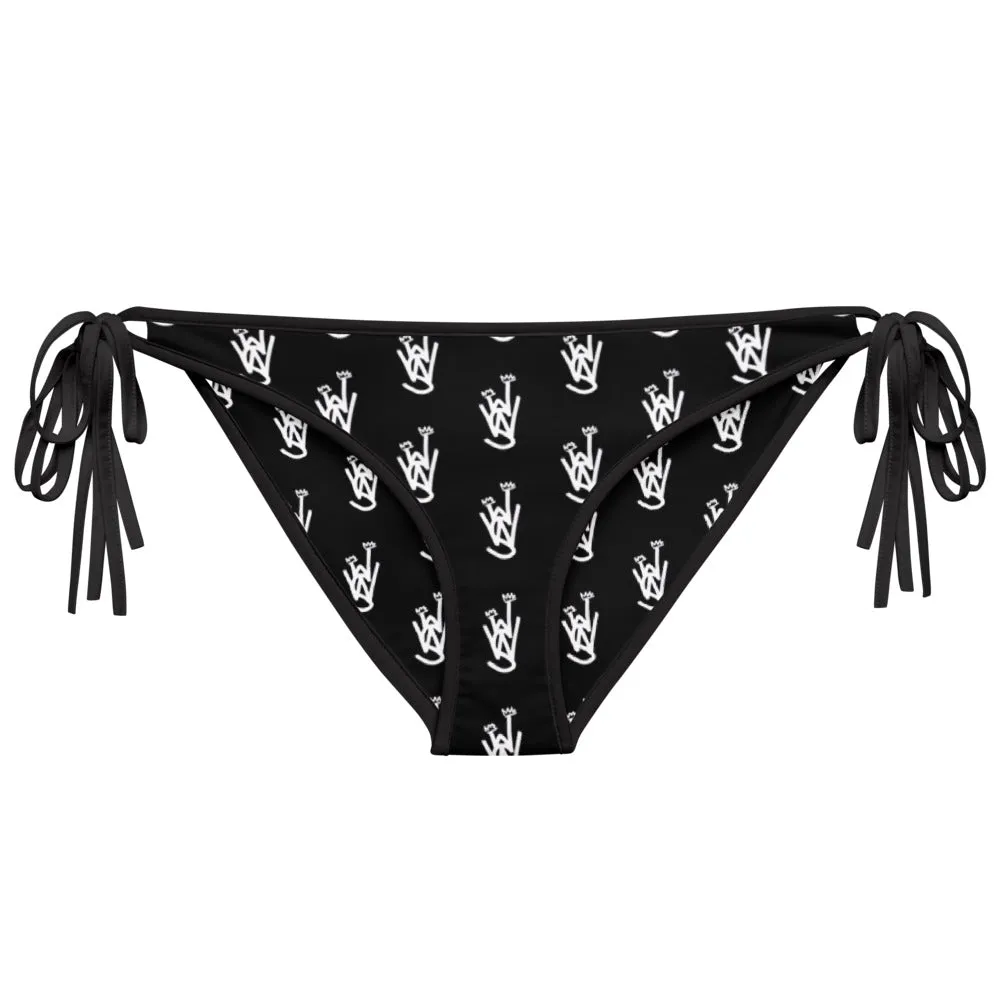BLACK Reversible Bikini Bottom