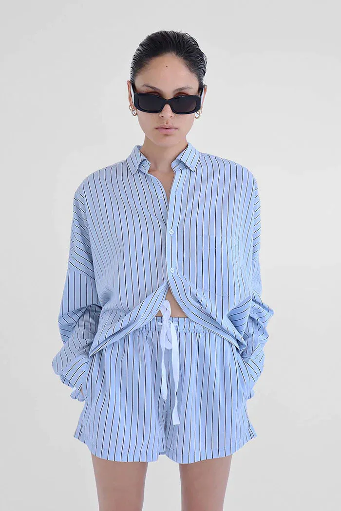 BLANCA | Constantina Shirt - Sky Blue