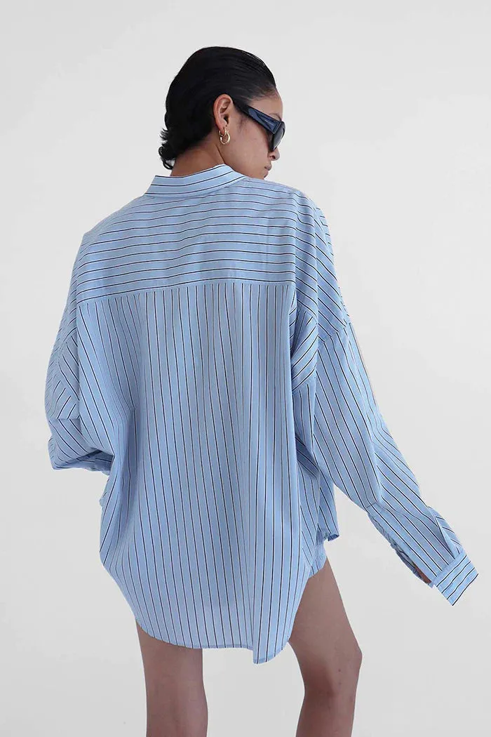 BLANCA | Constantina Shirt - Sky Blue