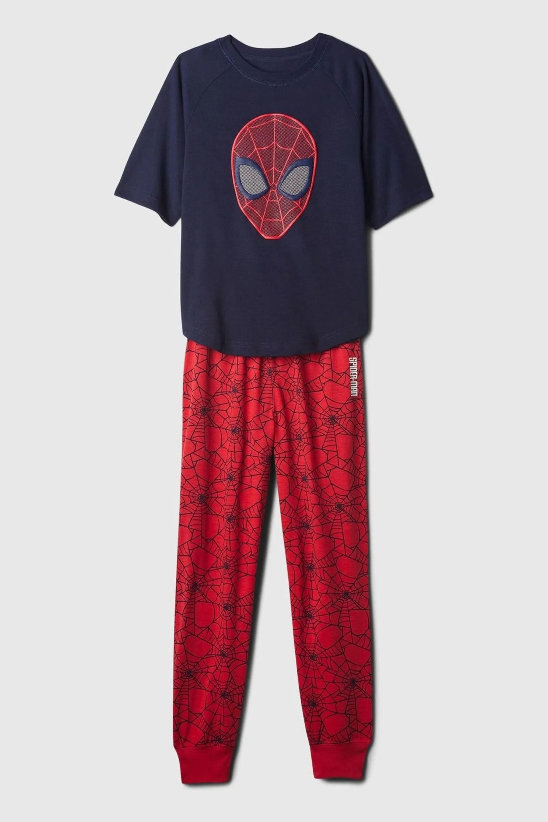 Blue Marvel Spider-Man Short Sleeve Pyjama Set (4-13yrs)