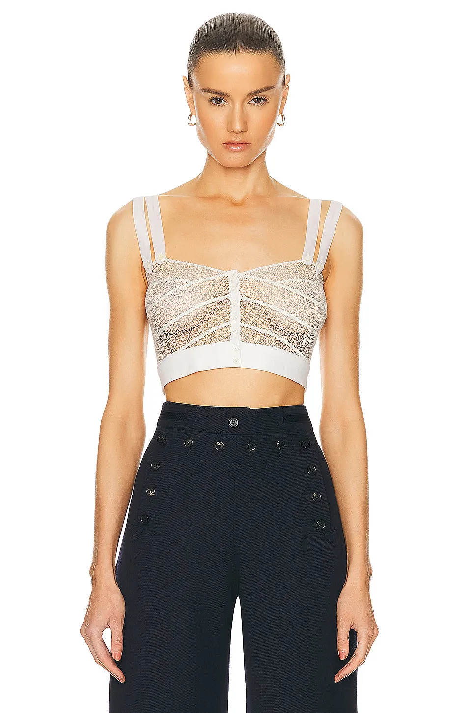 BODE Duet Lace Tank