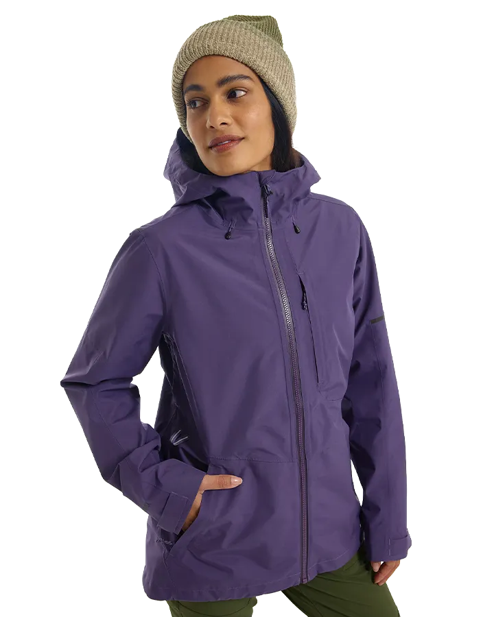 Burton Womens Multipath Gore-Tex 2L Jacket - Violet Halo - 2023