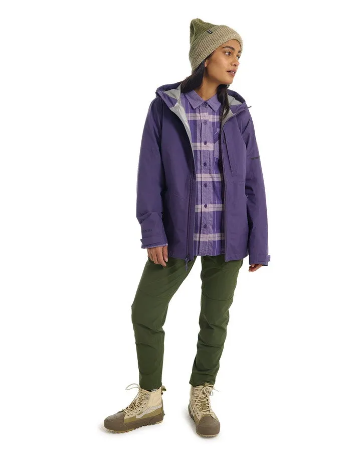 Burton Womens Multipath Gore-Tex 2L Jacket - Violet Halo - 2023