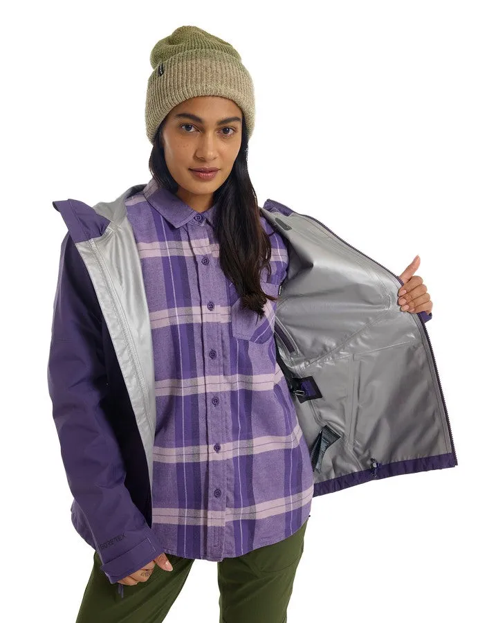 Burton Womens Multipath Gore-Tex 2L Jacket - Violet Halo - 2023