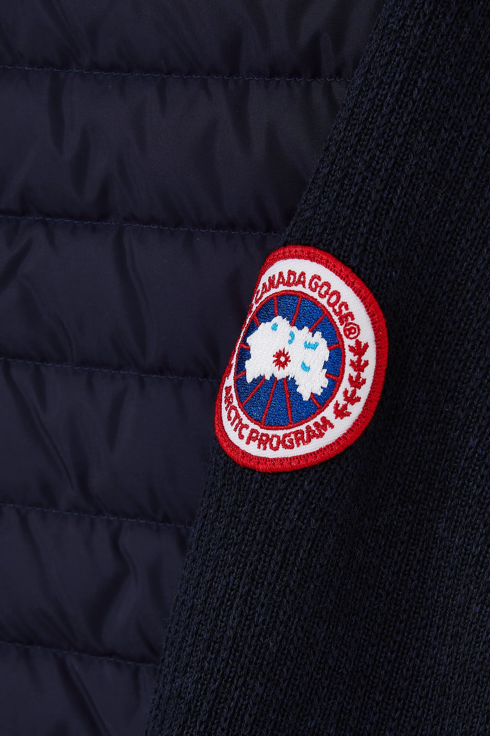 Canada Goose Kids Hybridge Knit Down Jacket