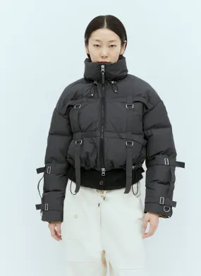 Canada Goose X Rokh Strap Cropped Puffer Down Jacket