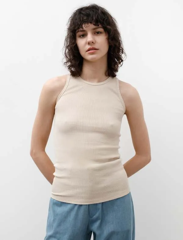 Canotta Tank Top - Beige