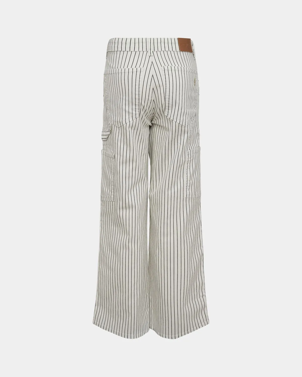 CIANNASY JEANS - Off White Striped
