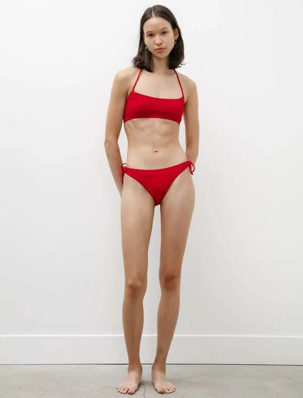 Cinquantasette Rib Bikini - Red