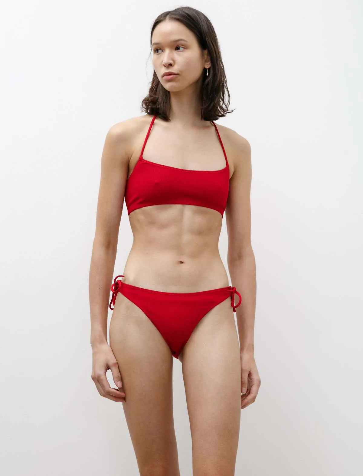 Cinquantasette Rib Bikini - Red