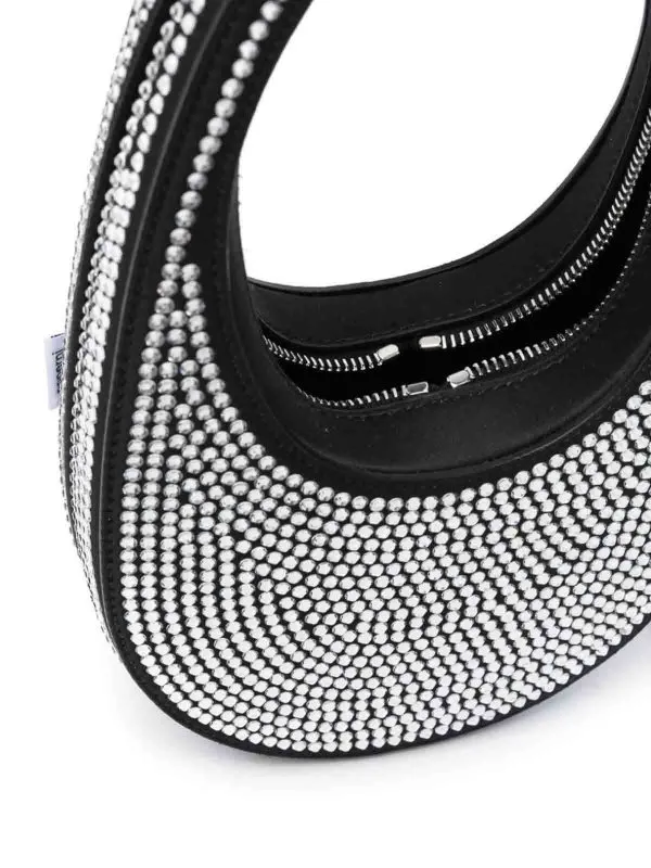 Coperni Crystal mini swipe bag
