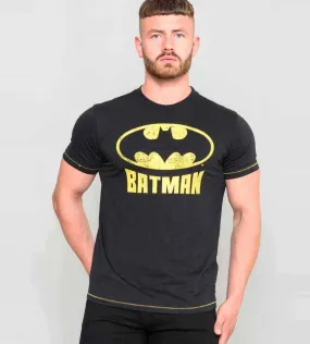 D555 Mens Batman Printed T-Shirt Official Licensed Product (GOTHAM)