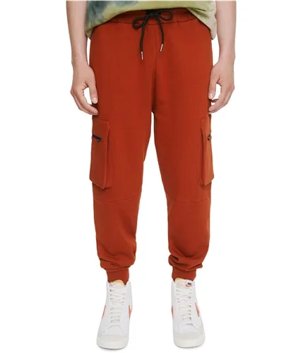 Elevenparis Mens Fleece Cargo Casual Jogger Pants