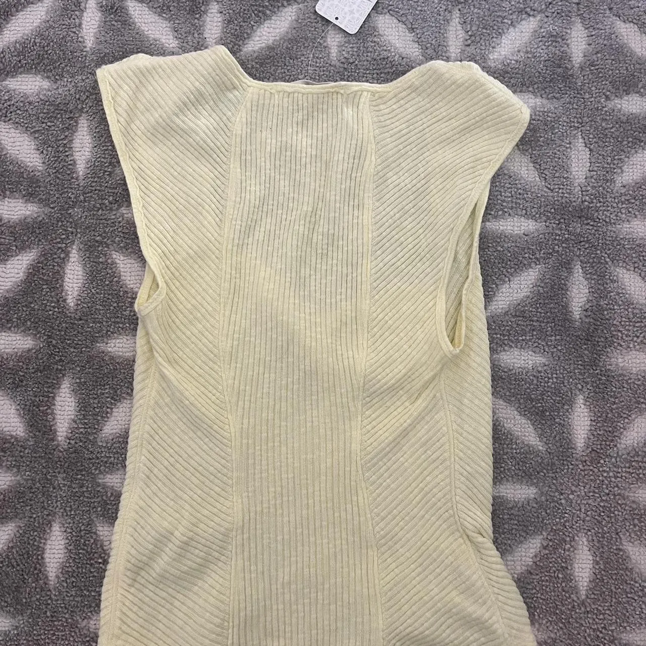 Free People Women's Yellow Top