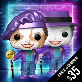 Funko Pop! Heroes: Batman: The Joker 1989 #337 (Chase + Common)