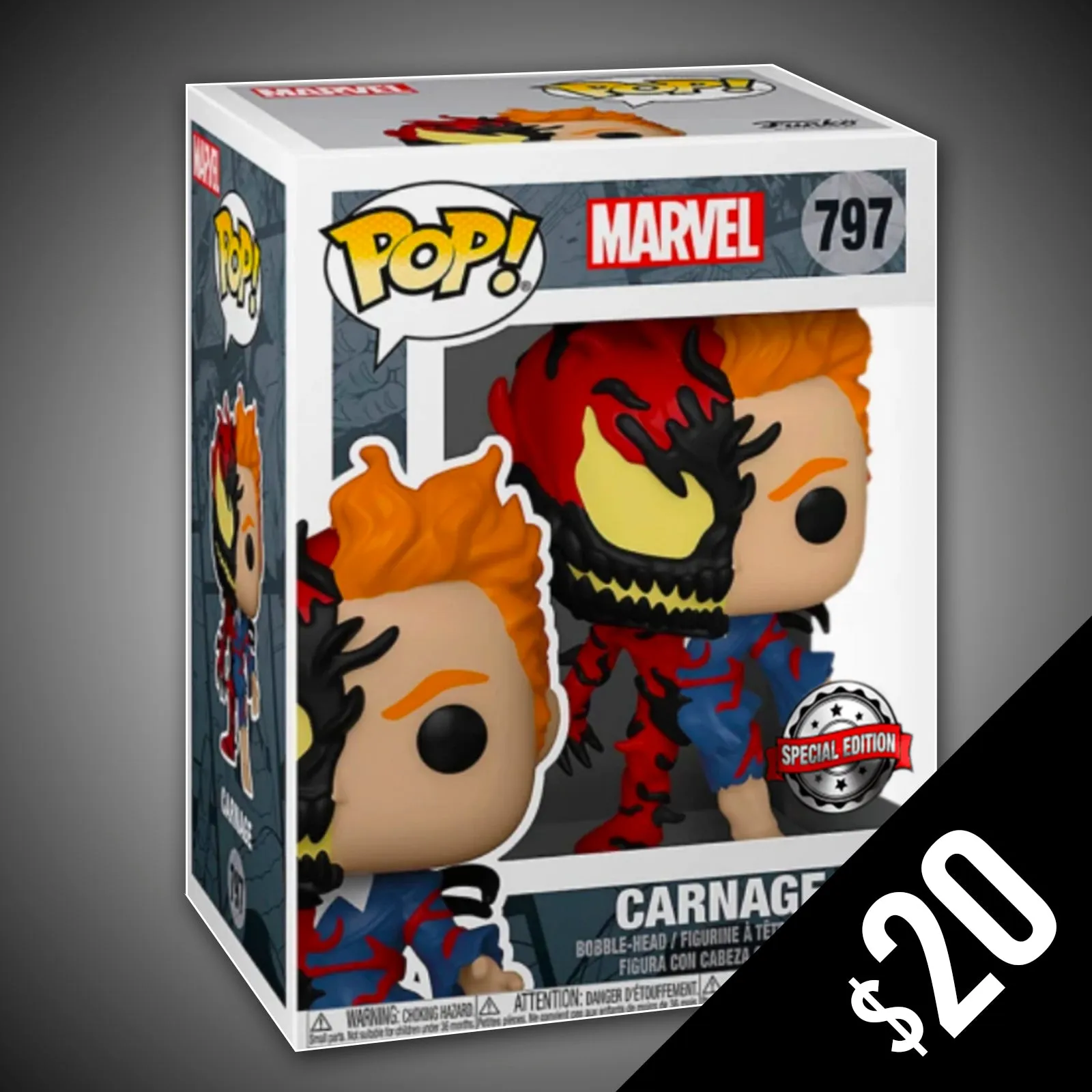 Funko Pop! Marvel: Carnage #797