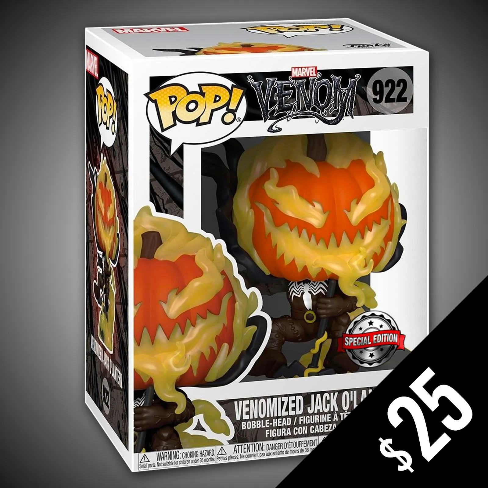 Funko Pop! Marvel Venom: Venomized Jack O'Lantern #922