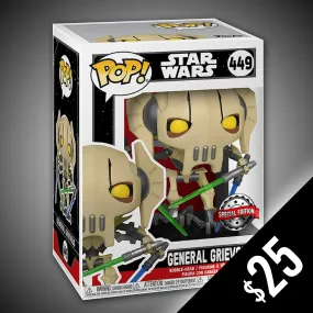 Funko Pop! Star Wars: General Grievous (4 Sabers) #449