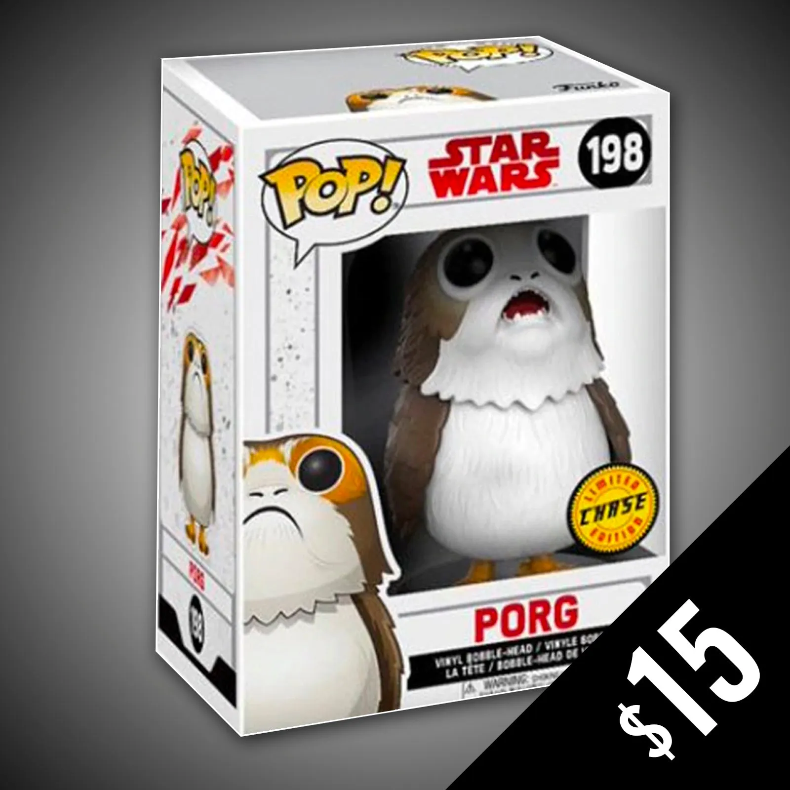 Funko Pop! Star Wars: Porg (Chase) #198