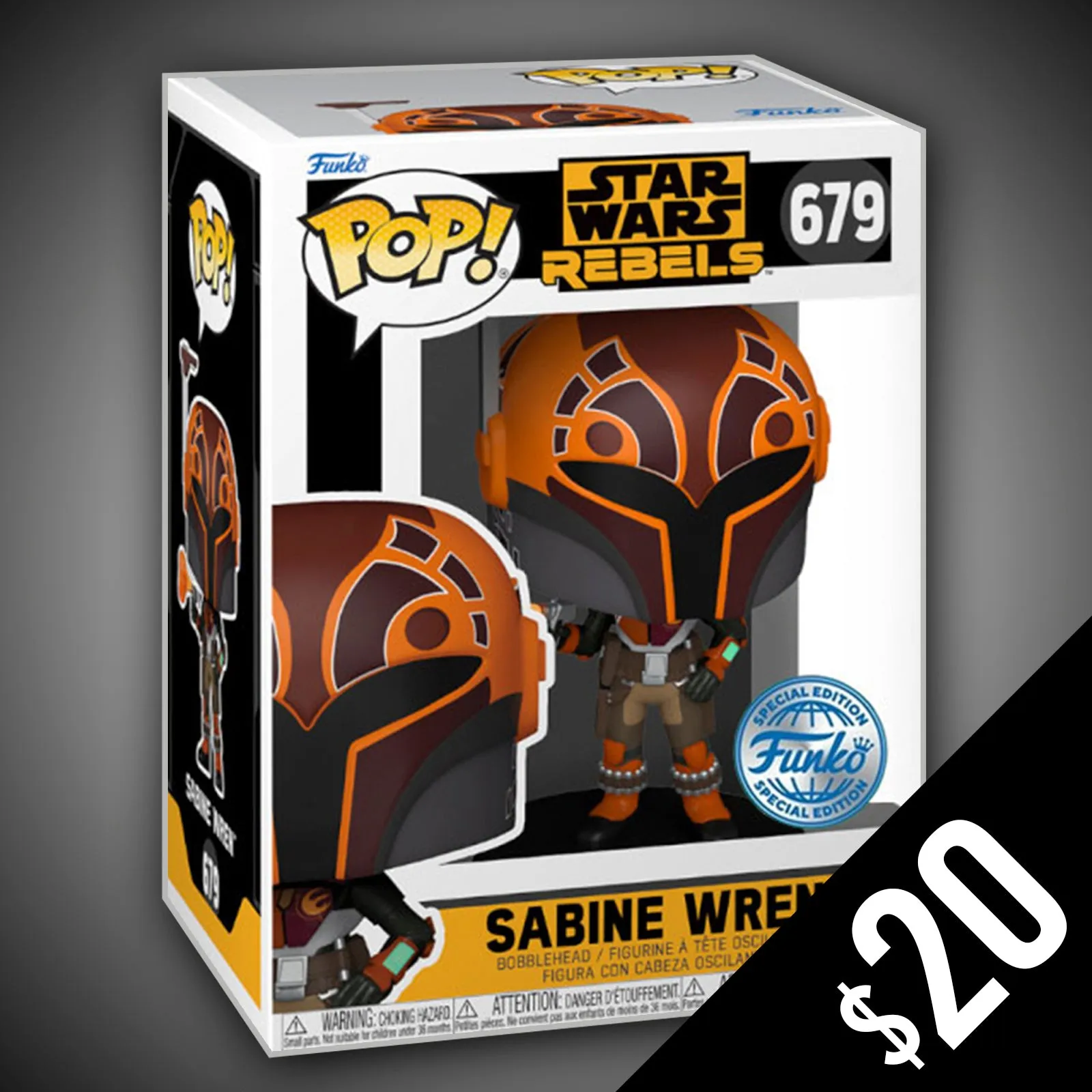 Funko Pop! Star Wars Rebels: Sabine Wren #679