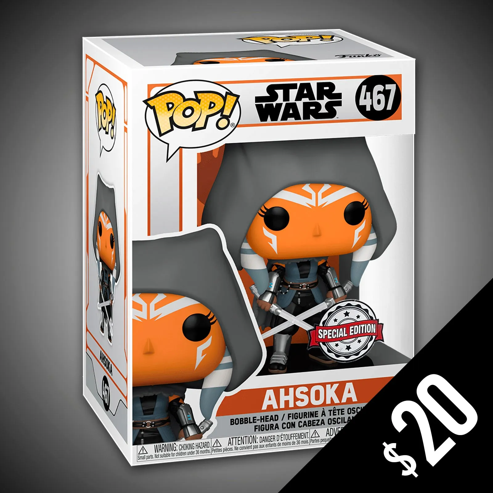 Funko Pop! Star Wars: The Mandalorian - Ahsoka #467