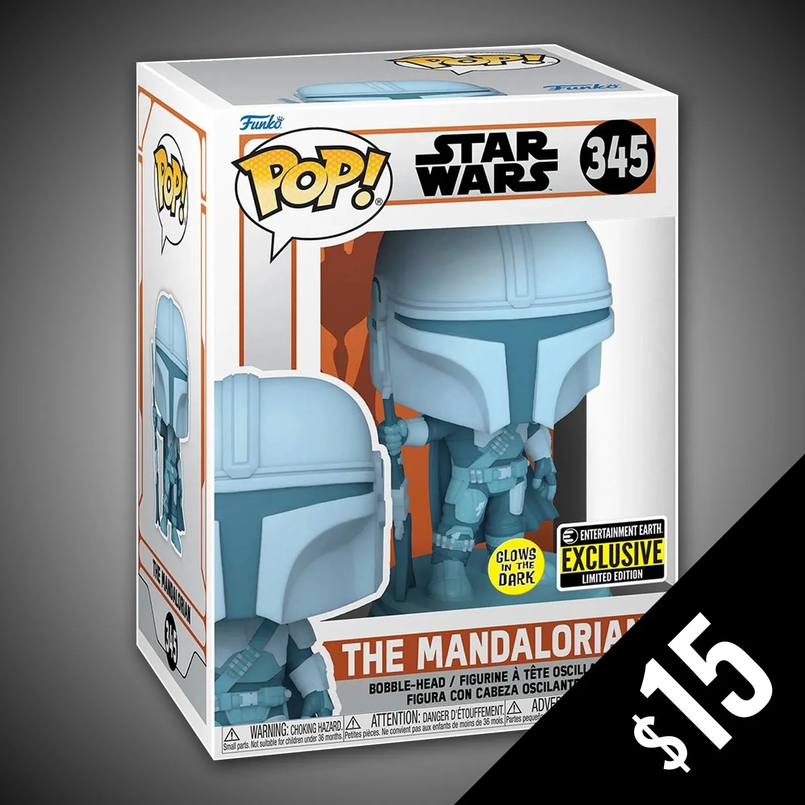 Funko Pop! Star Wars: The Mandalorian (Hologram) #345