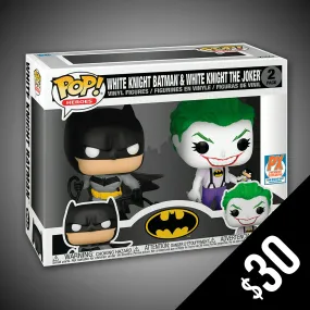 Funko Pop! White Knight Batman & Joker (2-Pack)