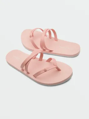 Girls Easy Breezy Big Youth Sandals - Melon