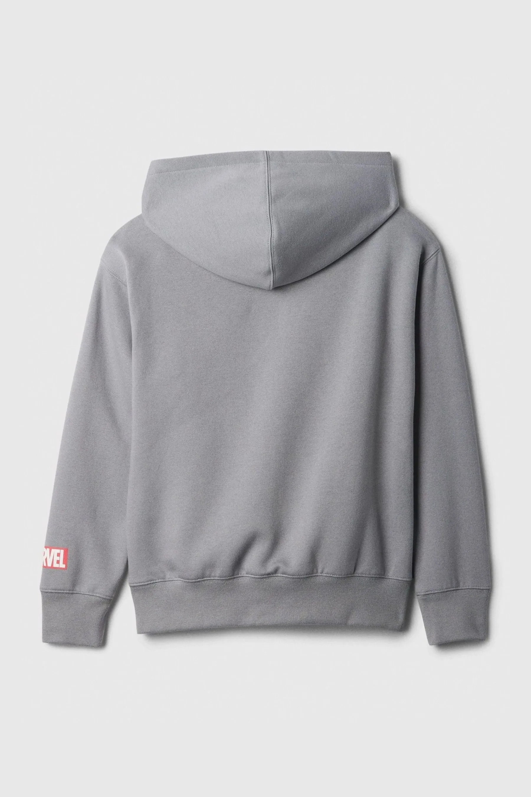 Grey Spider-Man Graphic Relaxed Logo Hoodie (4-13yrs)