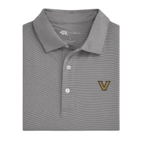 Hairline Stripe Vanderbilt Performance Polo