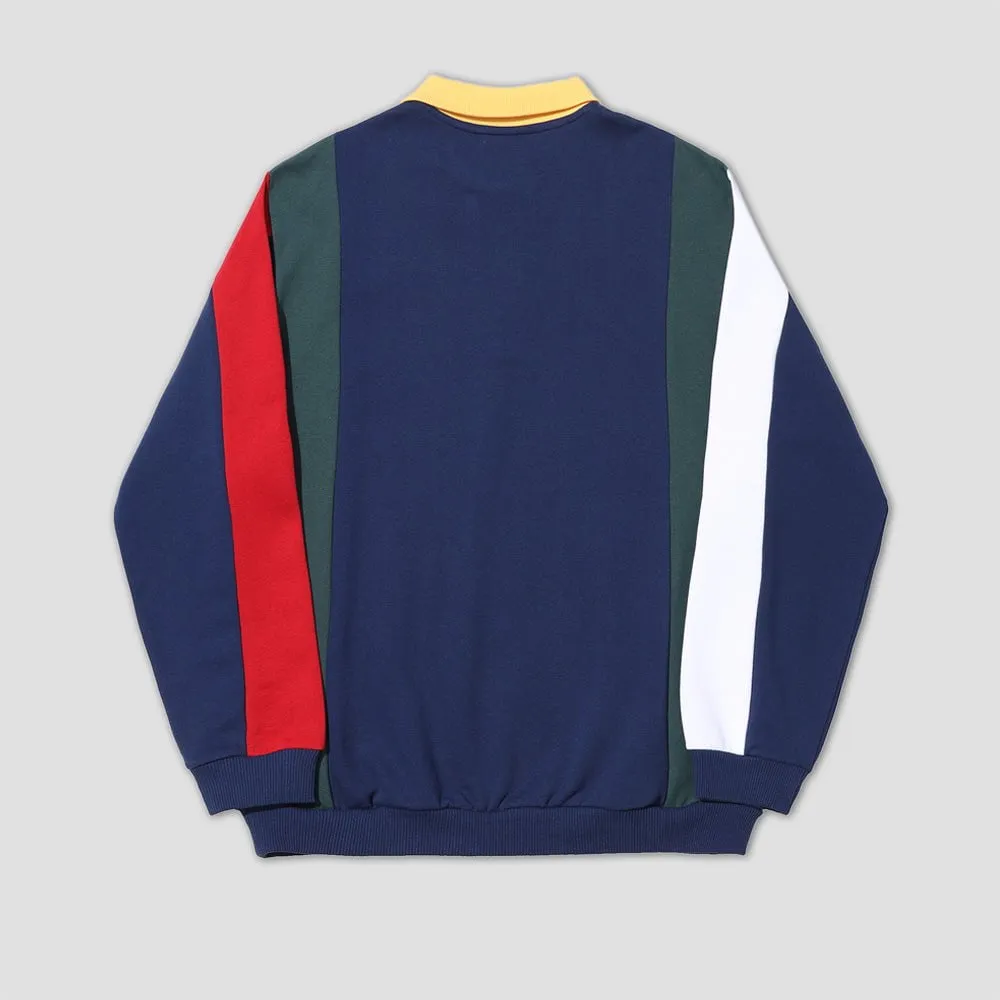 Helas Carlton Sweat Polo Navy