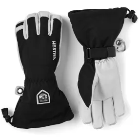 Hestra Army Leather Heli Ski  Gloves Black