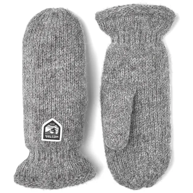 Hestra Basic Wool Mitten Grey