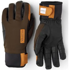 Hestra Ergo Grip Active Wool Terry Gloves Dark Forest / Black