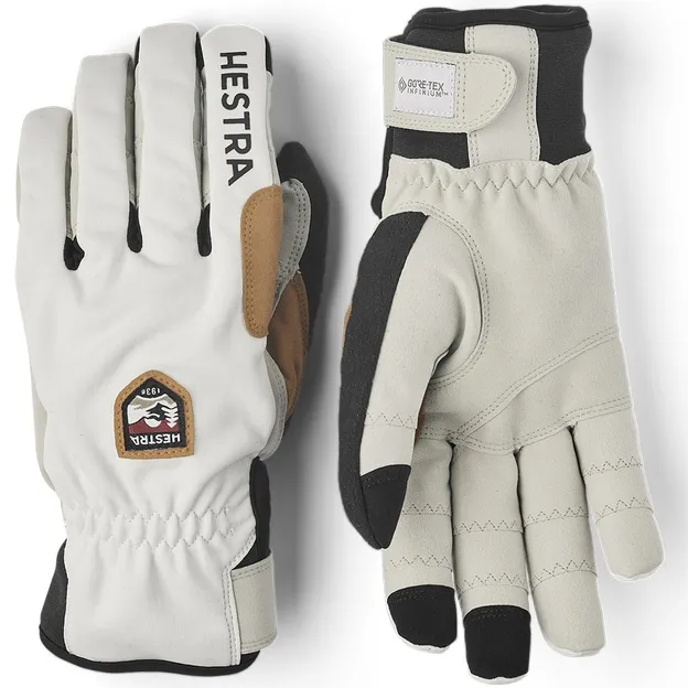 Hestra Ergo Grip Wool Touring Gloves Offwhite