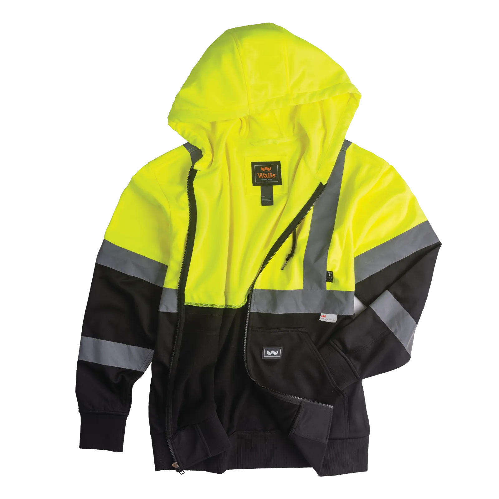 Hi-Vis ANSI II Fleece Safety Hoodie