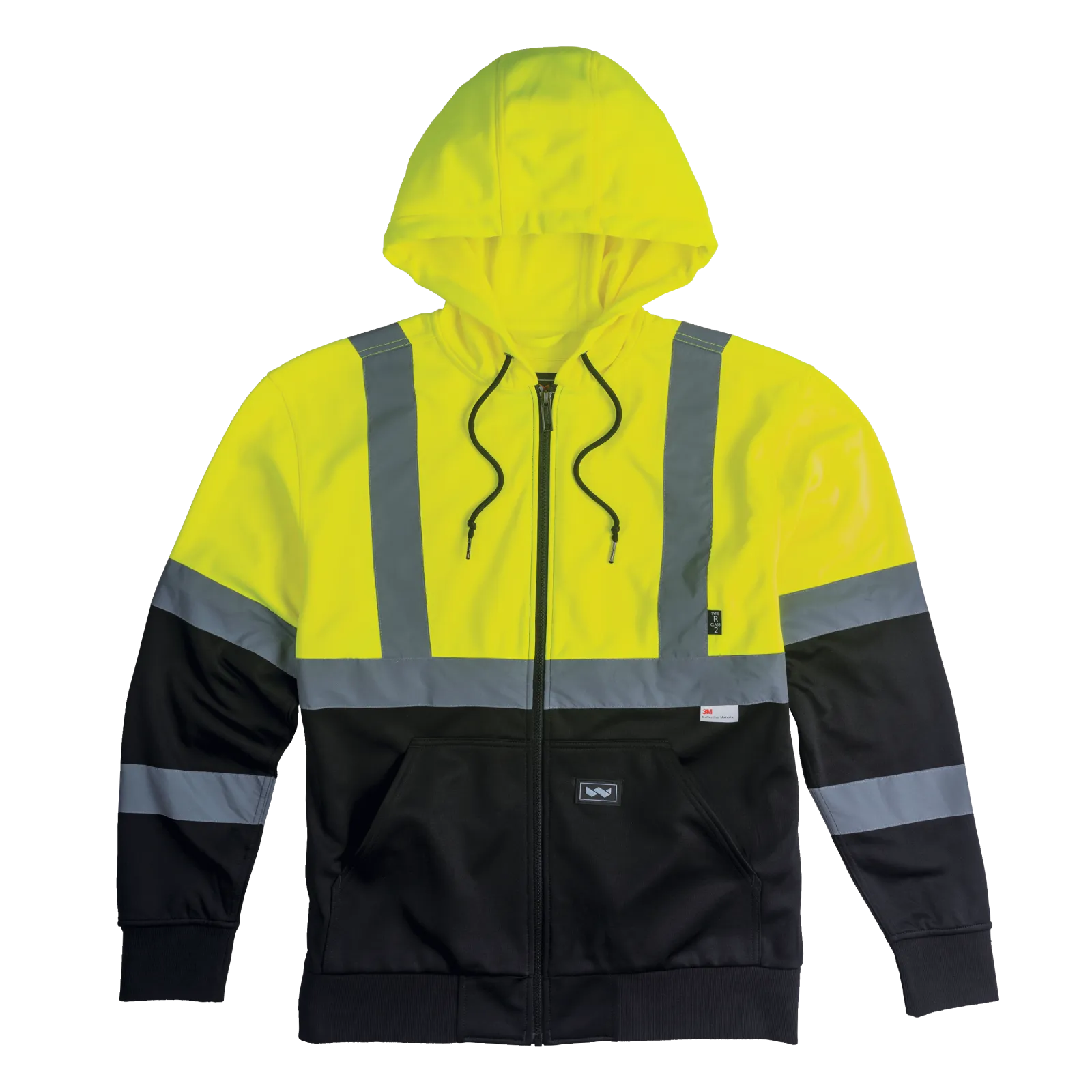 Hi-Vis ANSI II Fleece Safety Hoodie