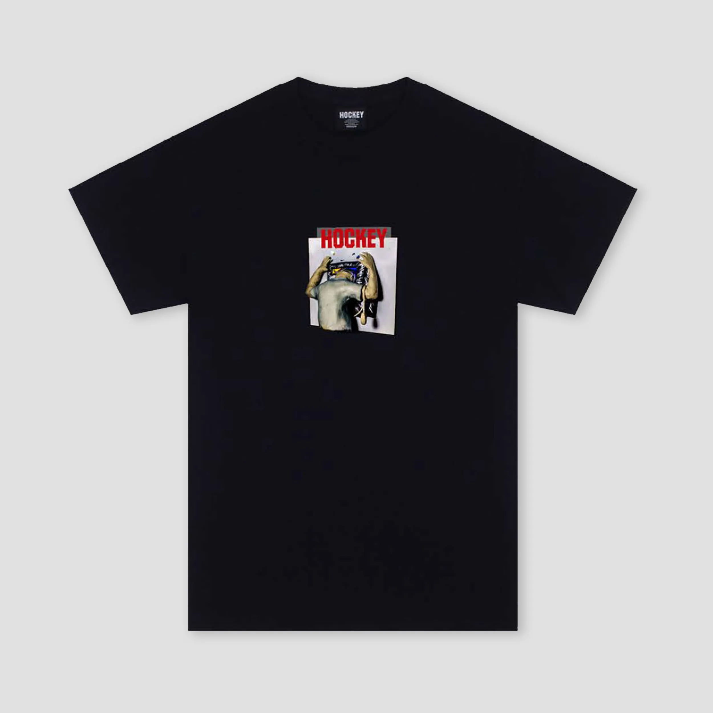 Hockey Screen Time T-Shirt Black