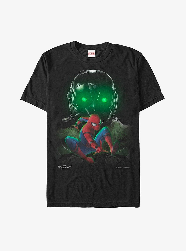 Hot Topic Marvel Spider-Man Homecoming Vulture Eyes T-Shirt