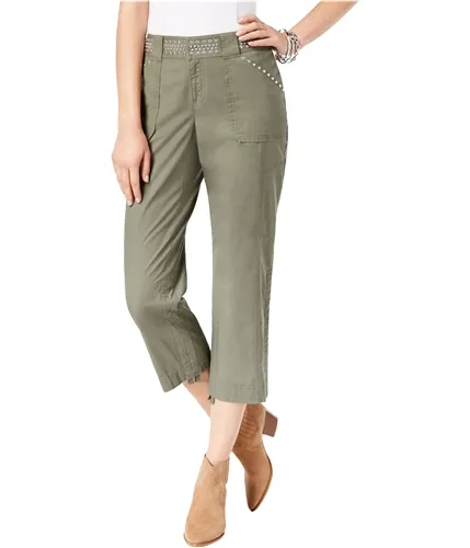 I-N-C Womens Studded Casual Cargo Pants, TW3