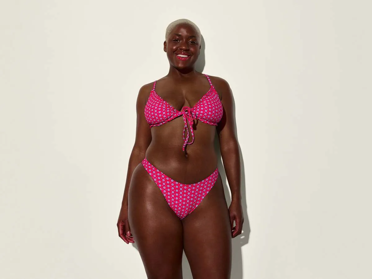 Ipanema V Shape Bikini - Pink