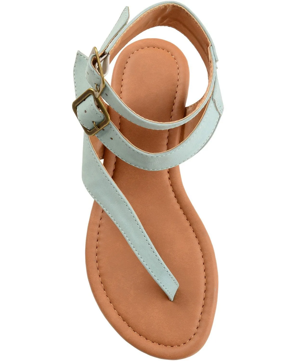 Journee Collection Women’s Blue Kyle Sandals