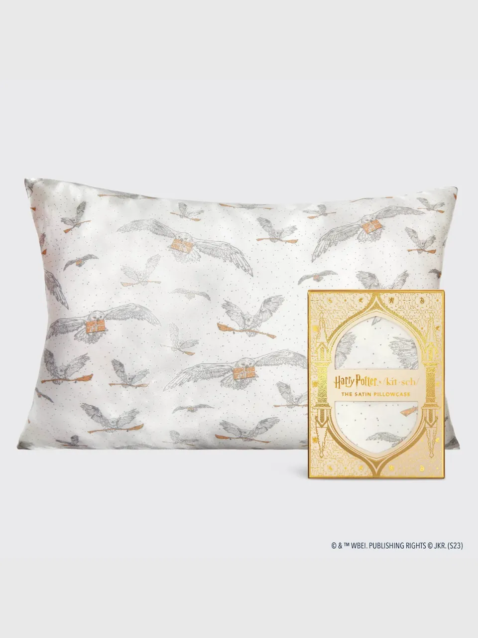 KITSCH Harry Potter Satin Pillowcase